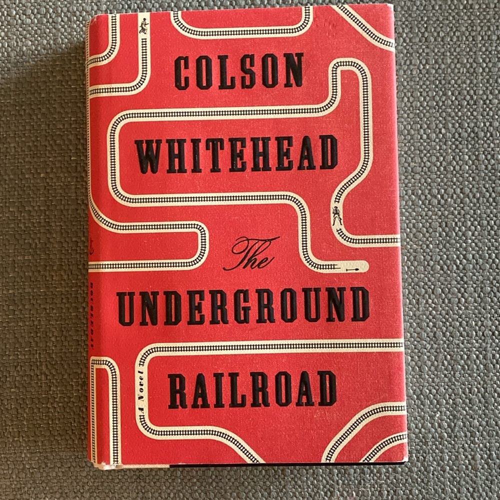 EUC hardback book The Underground Railroad by Colson Whitehead